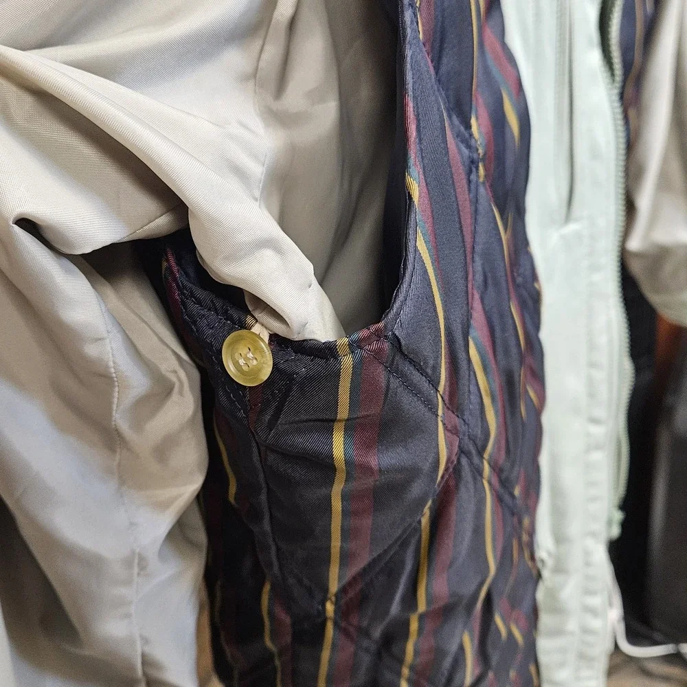 Burberrys REGD Prorsum Multipocket Zipper Button Jacket Oversized M Vintage - Picture 13 of 16